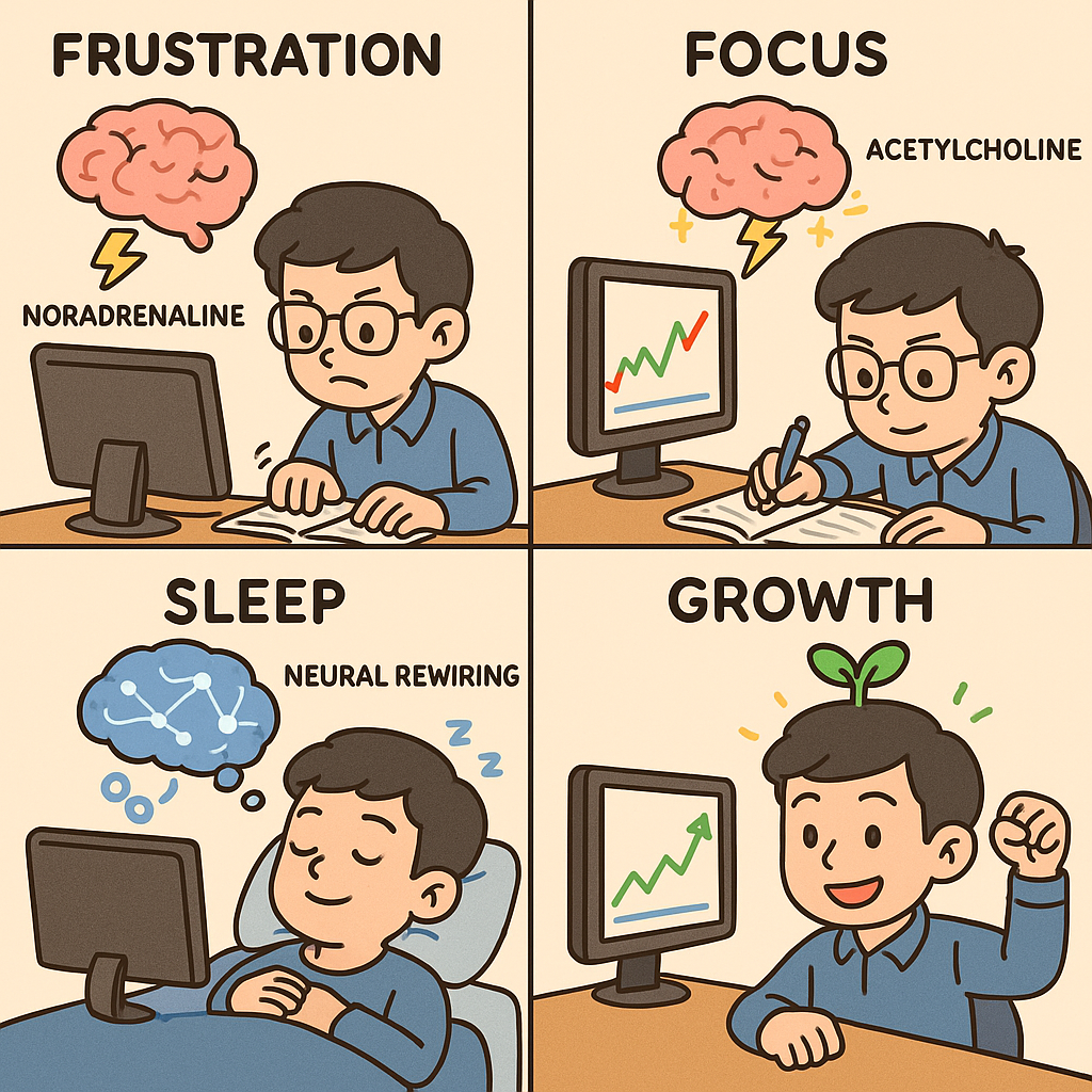 投資路上的挫折，是成功學習投資的化學鑰匙